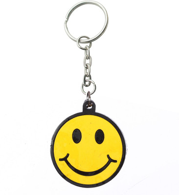 

Confident Non metal Smily Key Chain(Yellow)
