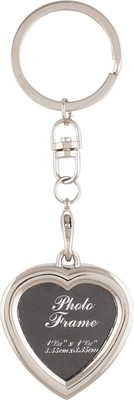 

JLT Heart Shape Mini Photo Frame Key Chain(Multicolor)