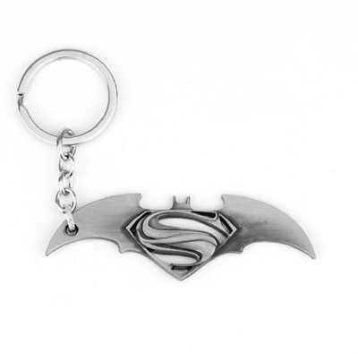 

Suraj Enterprises Batman Superman Grey Metal Key Chain(Grey)