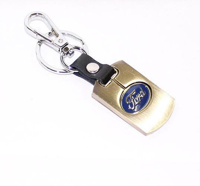 

Aura Ford Cars Imported Metal Key Chain(Gold)