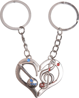 Oyedeal Kycn573 Musical Love Couple Key Chain(Multicolor)