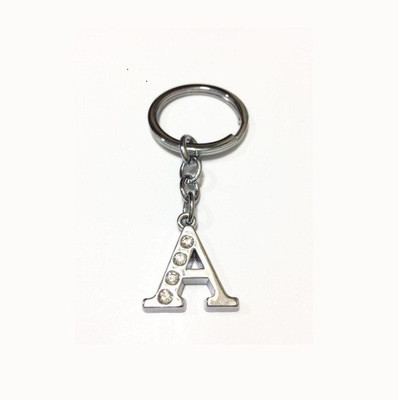 

Abzr Abzr Alphabet A Key Chain Key Chain(Silver)
