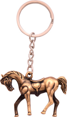 

Oyedeal KYCN1110 Horse Full Metal Key Chain(Brown)