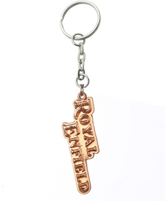 

Confident Copper Royal Enfield Metal Key Chain(Gold)