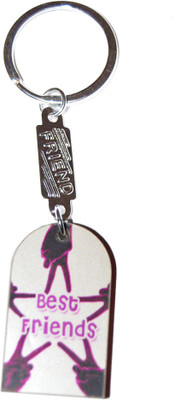 

Tech Fashion Best Friends Friendship Day Gift TF-513 Locking Key Chain(Multicolor)