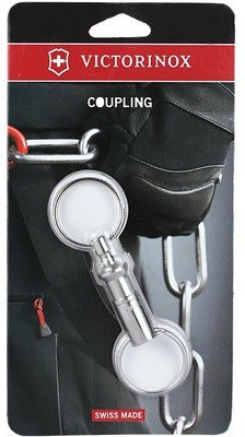 

Victorinox Simple Coupling With Blister(4.1835.B) Locking Key Chain(Silver)