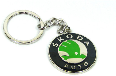 

Zeroza Skoda Auto Metal SA03 Key Chain(Multicolor)