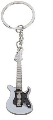 

Oyedeal Guitar Key Chain(White)