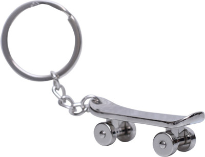 

Zeroza Skate Board FY88 Metal Key Chain(Silver)