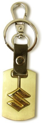 

Ezone New High Alloy Suzuki Locking Key Chain Locking Key Chain(Gold)