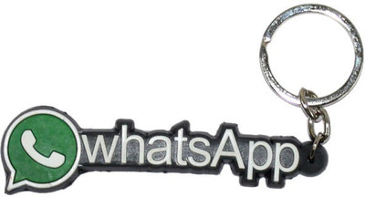 

24x7 Shop Whats App Messenger Rubber Key Chain(Multicolor)