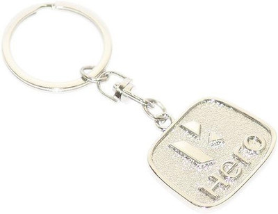 

Aura Hero Bikes Double Sided Full Metal imported Key Chain(Silver)