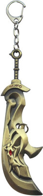 

CTW Monster Metal Sword Locking Key Chain(Gold)