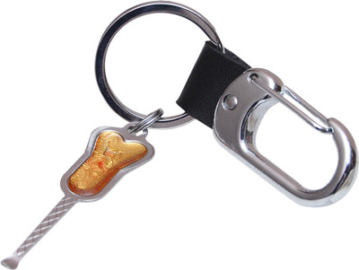 

Dealfinity Hook With Single Ring DKYCN2135 Locking Key Chain(Multicolor)