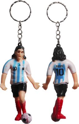 

Oyedeal Football Player Messi Key Chain(Blue)