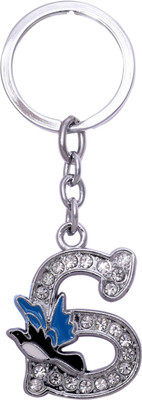 Dealfinity Letter S DKYCN918 Key Chain(Multicolor)