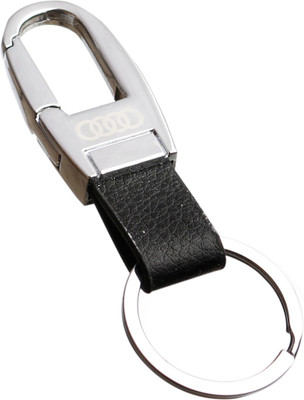 

Techpro Metal Silver Colour Audi Locking Key Chain(Multicolor)