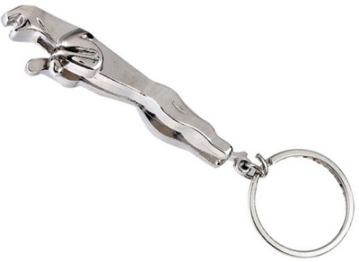 

TAG3 Jaguar Metal Logo Key Chain(Silver)
