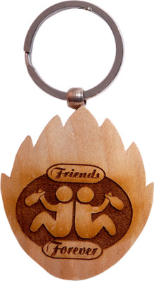 

Oyedeal Express Love KYCN342 Wooden Engraved Key Chain(Brown)