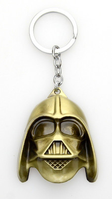 

24x7 eMall Darth Vader Gold Locking Key Chain(Gold)