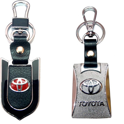

City Choice Combo of New Leather-Metal & Hook Locking Key Chain(Multicolor)