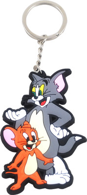 

Forty Creek Tom & Jerry Rubber Locking Key Chain(Multicolor)
