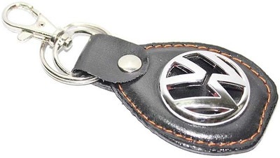 

Aura Cool Volkswagen Leather & Metal Key Chain(Multicolor)