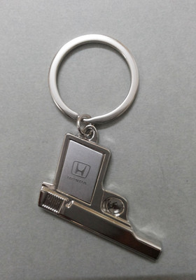 

Oyedeal Gun Shape Honda Key Chain(Silver)