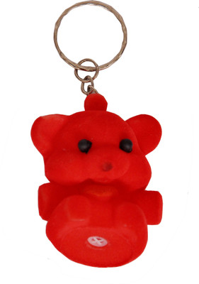 

Indigo Creatives Valentine Cute Puppy Squeky Squeezy Key Chain(Multicolor)