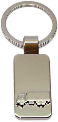 

Aura Full Metal Bus Key Chain(Silver)