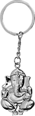 

U R God Ganesh Key Chain(Silver)