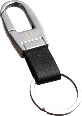 

Techpro Metal Silver Colour Honda Locking Key Chain(Multicolor)