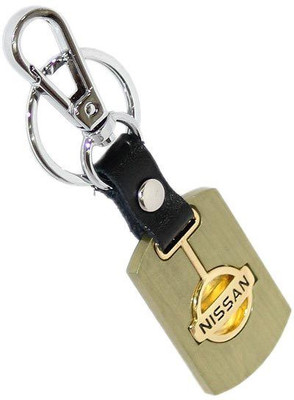 

Aura Nissan Cars Imported Full Metal Key Chain(Gold)