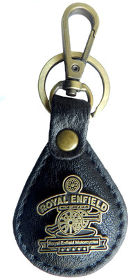 

Tech Pro Leatherite Royal Enfield Locking Key Chain(Multicolor)