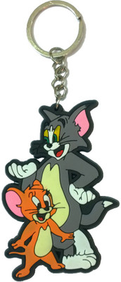 

AA Retail Tom & Jerry Soft Silicone Key Chain(Multicolor)