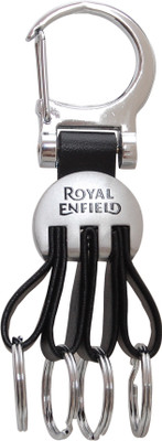 

Dealfinity Royal Enfield 4 Rings DKYCN2097 Locking Key Chain(Multicolor)