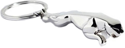 Happy GiftMart Jaguar Metallic Key Chain Key Chain(Silver) available at flipkart for Rs.118