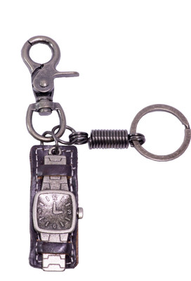 

Oyedeal Hand Stitched Leather Watch Shape KYCN1711 Locking Key Chain(Multicolor)