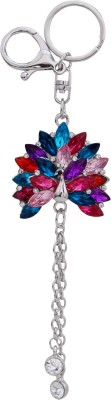 

Dealfinity Studded Peacock DKYCN1928 Locking Key Chain(Multicolor)