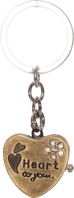 

Oyedeal Studded Heart With Pocket Clock Key Chain(Multicolor)