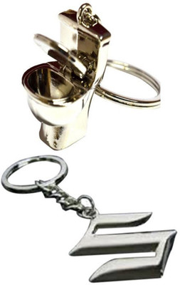 

Alexus Commode And Suzuki Key Chain(Silver)