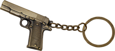 

Oyedeal Shot Gun Key Chain(Brown)