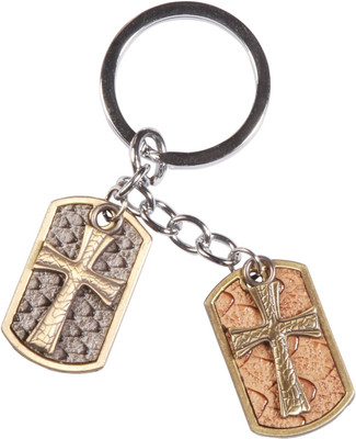 

Oyedeal Dual Antique Cross Key Chain(Multicolor)