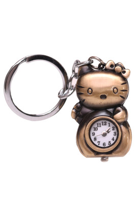 

Oyedeal Designer Teddy with Pocket Clock Key Chain(Brown)