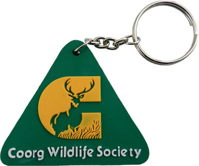 

Techpro Single sided Coorg Wildlife Society Key Chain(Multicolor)
