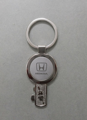 

Oyedeal 05 Honda Key Shape Key Chain(Silver)