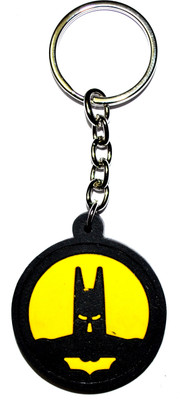 

Pin to Pen Batman Rubber keychain Key Chain(Multicolor)