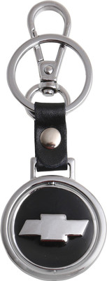 

Forty Creek Revolving Chevrolet Locking Key Chain(Black, Silver)