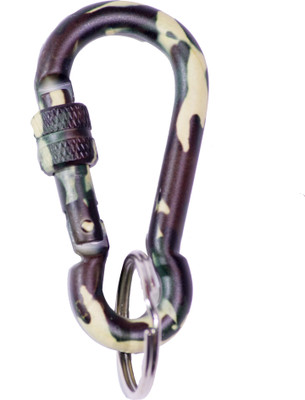

Dealfinity Military Camouflage Hook DKYCN1691 Locking Key Chain(Multicolor)