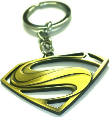 

Mapple SUPER MAN LOGO BRONZE Key Chain(Gold)